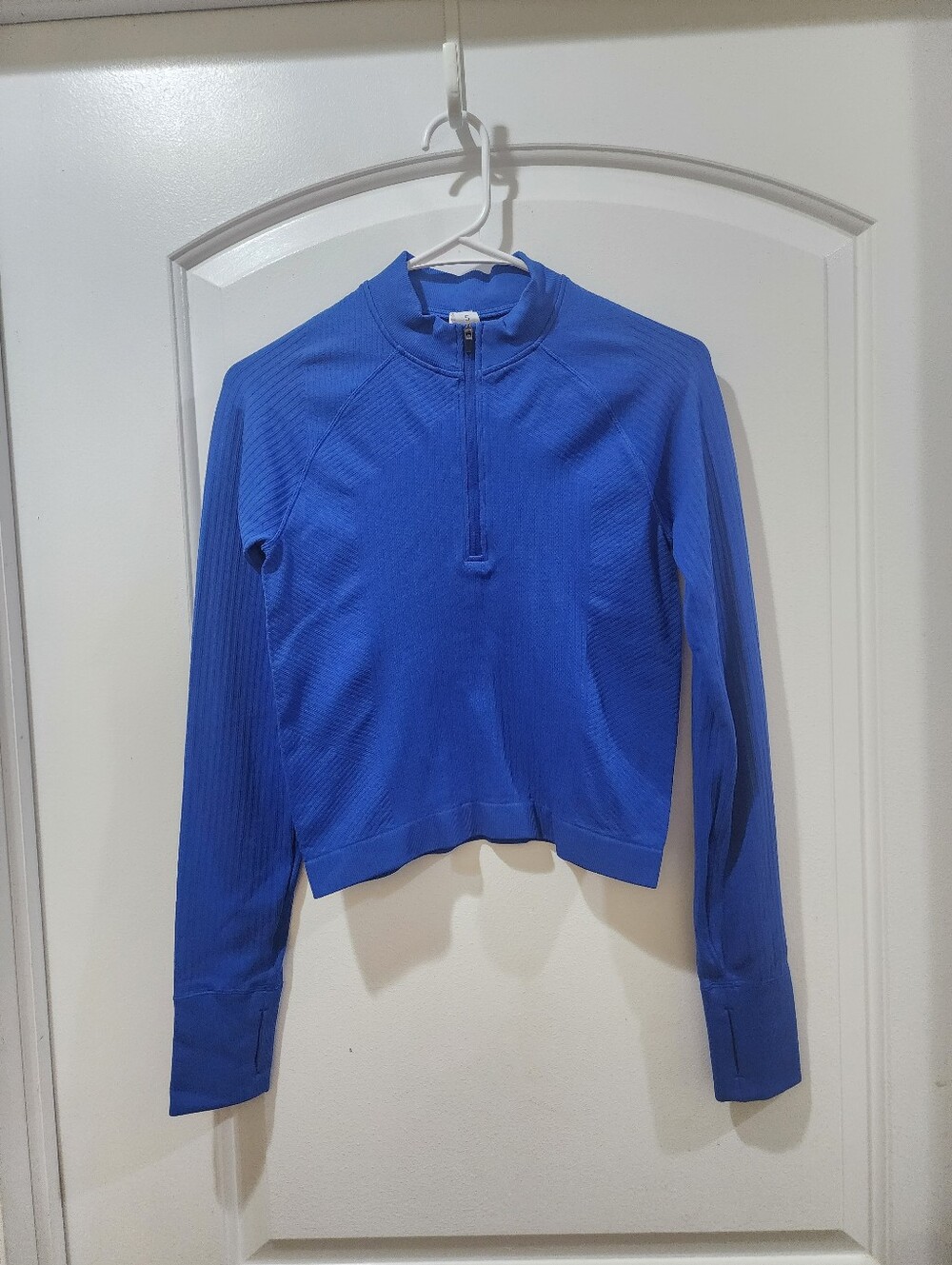 NWT DSG Women's Momentum Seamless Moisture Wicking Cropped Quarter Zip Small S